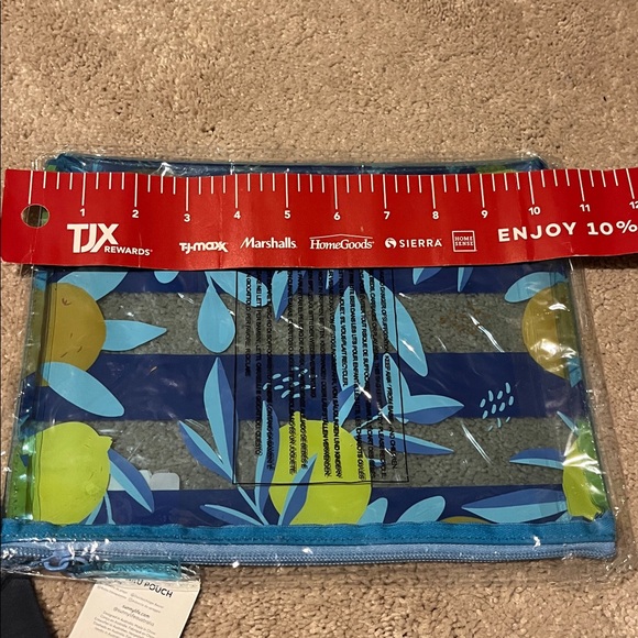 Sunnylife clear zippered pouch - Picture 4 of 5